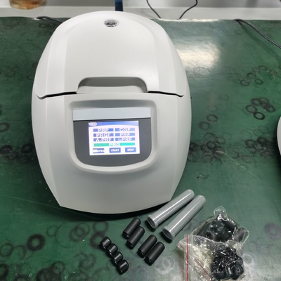 角度の回転子8x15ml 4000rpm PRP PRF TD4の卓上の低速遠心分離機