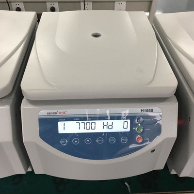 正常な臨時雇用者のBenchtopの遠心分離機機械H1650高速Microcentrifuge