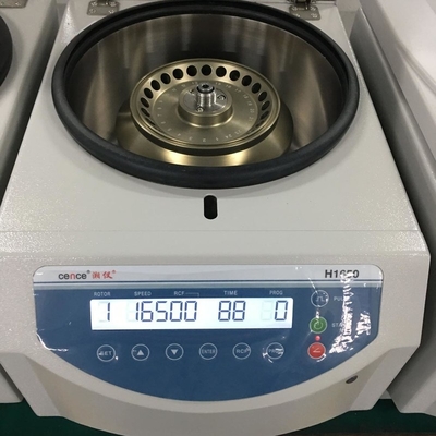 正常な臨時雇用者のBenchtopの遠心分離機機械H1650高速Microcentrifuge