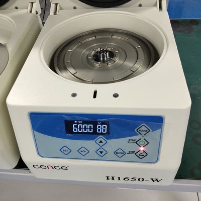 利用できるさまざまな回転子との工場価格の実験室の遠心分離機H1650-Wの高速