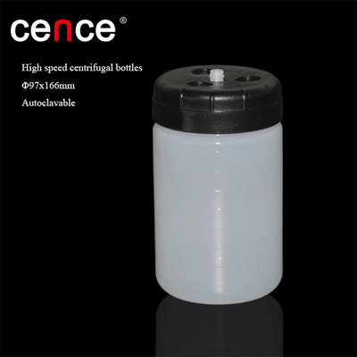 高速遠心分離器ボトル 1000ml PPCO 精密なサンプル処理のための螺栓蓋
