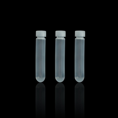 高速医療用品 10ml PPCO素材とキャップと丸い底の試験管