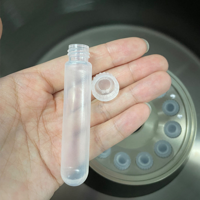 高速医療用品 10ml PPCO素材とキャップと丸い底の試験管