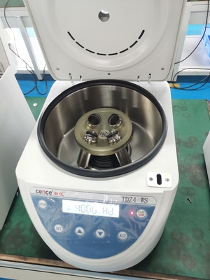 Cence TDZ4K 遠心分離機 4000rpm 2200xg 12x20ml 容量