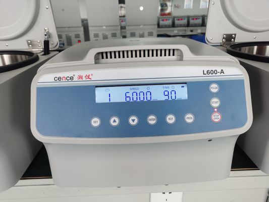 Cence L600-A 低速遠心分離器 血液分離のための5120xg