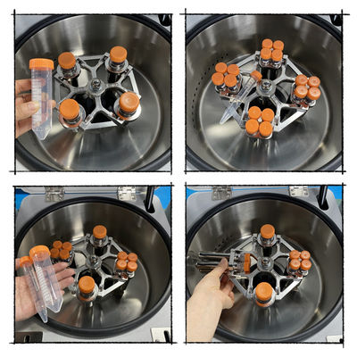 卓上低速遠心機 L500-A 16x15ml 5000rpm 4030xg