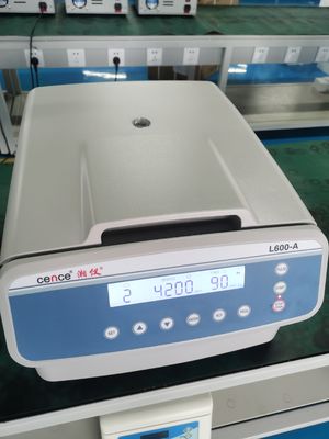 Cence L600-A 低速遠心分離機 6000r/min 5120xg 16x15ml
