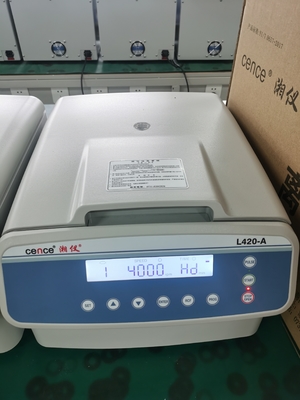 Cence L420-A低速遠心分離機 4200rpm 2760xg 最大容量
