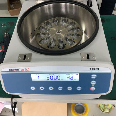 TXD3 12 スライド容量の低速遠心機 1 年間の保証とブロンコパンクトル液体のノイズ ≤60dB ((A))
