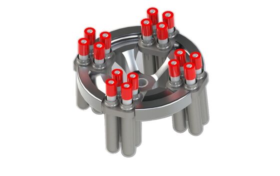 Cence PRP遠心分離機、最大回転数5000rpm、LCDディスプレイ、実験室用ステンレス鋼ローター付き