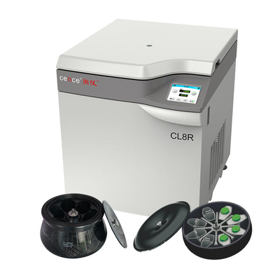 冷やされていた血液銀行の遠心分離機の血の分離の遠心分離機CL8Rの極度の大容量